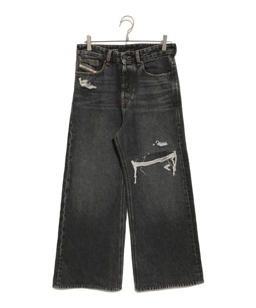 DIESEL（ディーゼル）DIESEL (ディーゼル) Relaxed Jeans D-Rise ブラック サイズ:26×30の古着・服飾アイテム