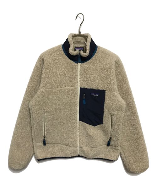 Patagonia（パタゴニア）Patagonia (パタゴニア) クラシックレトロXジャケット アイボリー サイズ:Mの古着・服飾アイテム