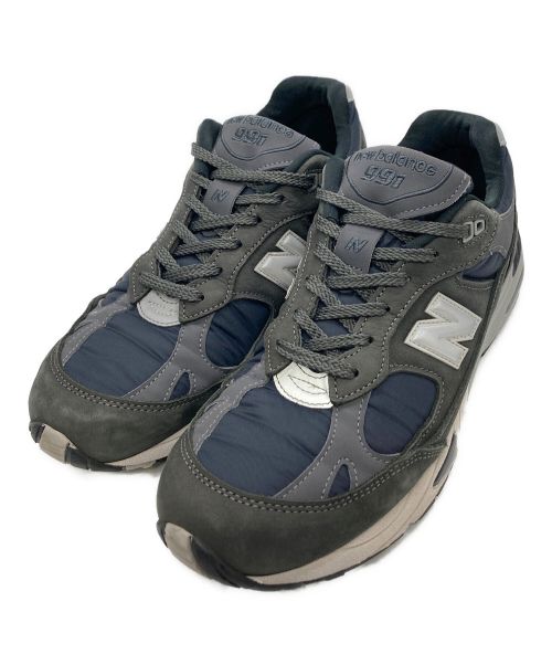 NEW BALANCE（ニューバランス）NEW BALANCE (ニューバランス) ローカットスニーカー グレー×ネイビー サイズ:8/12 Dの古着・服飾アイテム