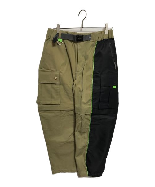 NIKE（ナイキ）NIKE (ナイキ) FENG CHEN WANG (フェンチェンワン) NRG NP CARGO PANTS ベージュ×ブラック サイズ:Sの古着・服飾アイテム