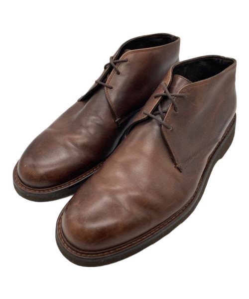 PARABOOT（パラブーツ）PARABOOT (パラブーツ) ISSEY MIYAKE MEN (イッセイミヤケメン) チャッカーブーツ ブラウン サイズ:8の古着・服飾アイテム