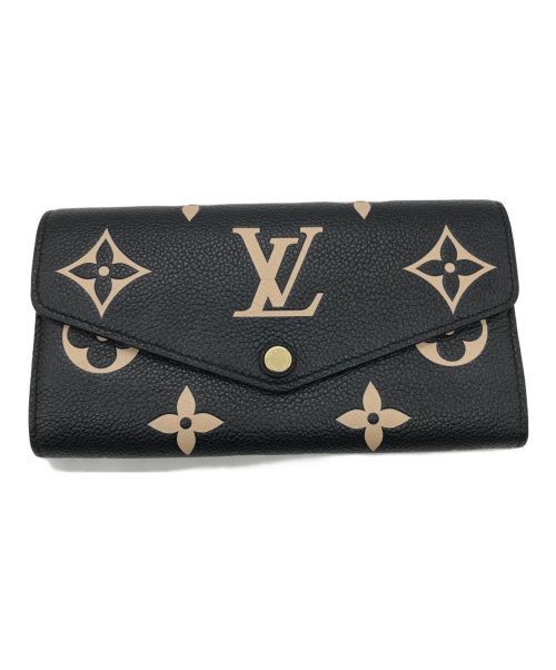 LOUIS VUITTON（ルイ ヴィトン）LOUIS VUITTON (ルイ ヴィトン) ポルトフォイユ・サラ ブラックの古着・服飾アイテム