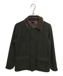 Barbour（バブアー）の古着「ツイードジャケット」｜グリーン