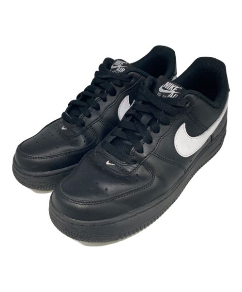 NIKE（ナイキ）NIKE (ナイキ) AIR FORCE 1 '07 BLACK/WHITE-BLACK ブラック サイズ:25㎝の古着・服飾アイテム