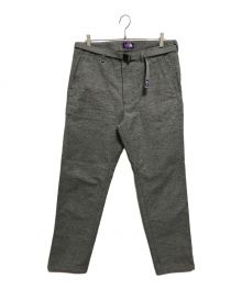 THE NORTHFACE PURPLELABEL（ザ・ノースフェイス パープルレーベル）の古着「AZZ NEP MOUNTAIN PANTS WITH BELT」｜グレー