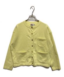 Traditional Weatherwear（トラディショナルウェザーウェア）の古着「ARKLEY KNIT カーディガン」｜イエロー