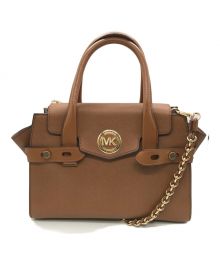 MICHAEL KORS（マイケルコース）の古着「CARMER スモール フラップ サッチェル」｜ブラウン