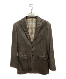 BURBERRY BLACK LABEL（バーバリーブラックレーベル）の古着「レザージャケット」｜ブラウン