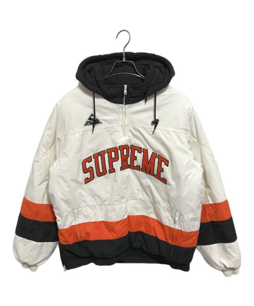 SUPREME（シュプリーム）Supreme (シュプリーム) Puffy Hockey Pullover ホワイト サイズ:Mの古着・服飾アイテム