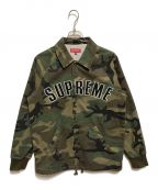 SUPREMEシュプリーム）の古着「Twill Coahs Jacket Camo」｜オリーブ