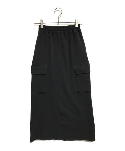 DEUXIEME CLASSE（ドゥーズィエム クラス）Deuxieme Classe (ドゥーズィエム クラス) Warm Sweat Cargo Skirt ブラック サイズ:SIZE 34の古着・服飾アイテム