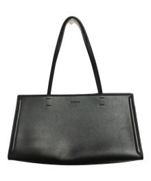 MIESROHE（ミースロエ）の古着「SQUARE LEATHER BAG」｜ブラック