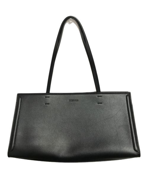 MIESROHE（ミースロエ）MIESROHE (ミースロエ) SQUARE LEATHER BAG ブラックの古着・服飾アイテム