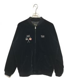 Champion（チャンピオン）の古着「ROCHESTER アワードジャケット」｜ブラック