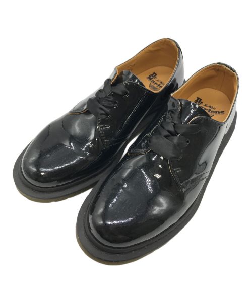 Dr.Martens（ドクターマーチン）Dr.Martens (ドクターマーチン) RAY BEAMS (レイ ビームス) 別注 パテント 3eye ブラック サイズ:UK 5の古着・服飾アイテム