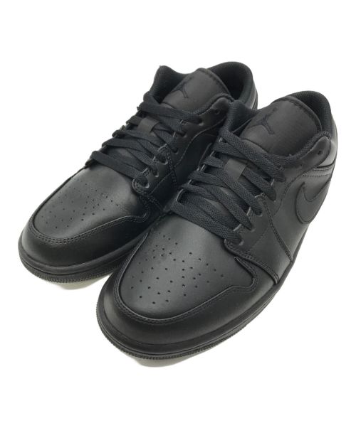 NIKE（ナイキ）NIKE (ナイキ) AIR JORDAN 1 LOW トリプルブラック サイズ:26.5㎝の古着・服飾アイテム