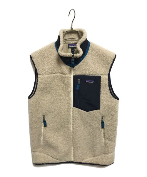 Patagonia（パタゴニア）Patagonia (パタゴニア) RETRO X vest アイボリー サイズ:Mの古着・服飾アイテム