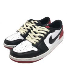 NIKE（ナイキ）の古着「Air Jordan 1 Retro Low OG "Black Toe"」｜ホワイト×ブラック