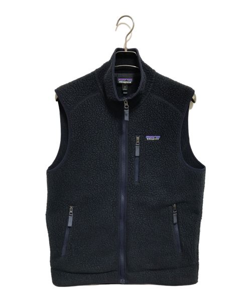 Patagonia（パタゴニア）Patagonia (パタゴニア) Retro Pile Vest ネイビー サイズ:Mの古着・服飾アイテム