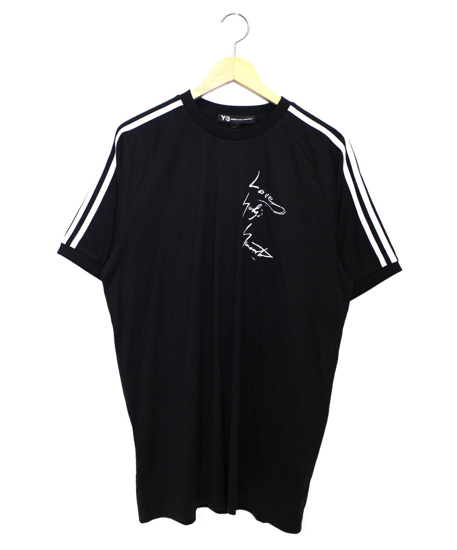 中古 古着通販 Y 3 ワイスリー ヨウジtee ブラック ホワイト サイズ L 未使用品 Ek4553 Yohji Tee ブランド 古着通販 トレファク公式 Trefac Fashion