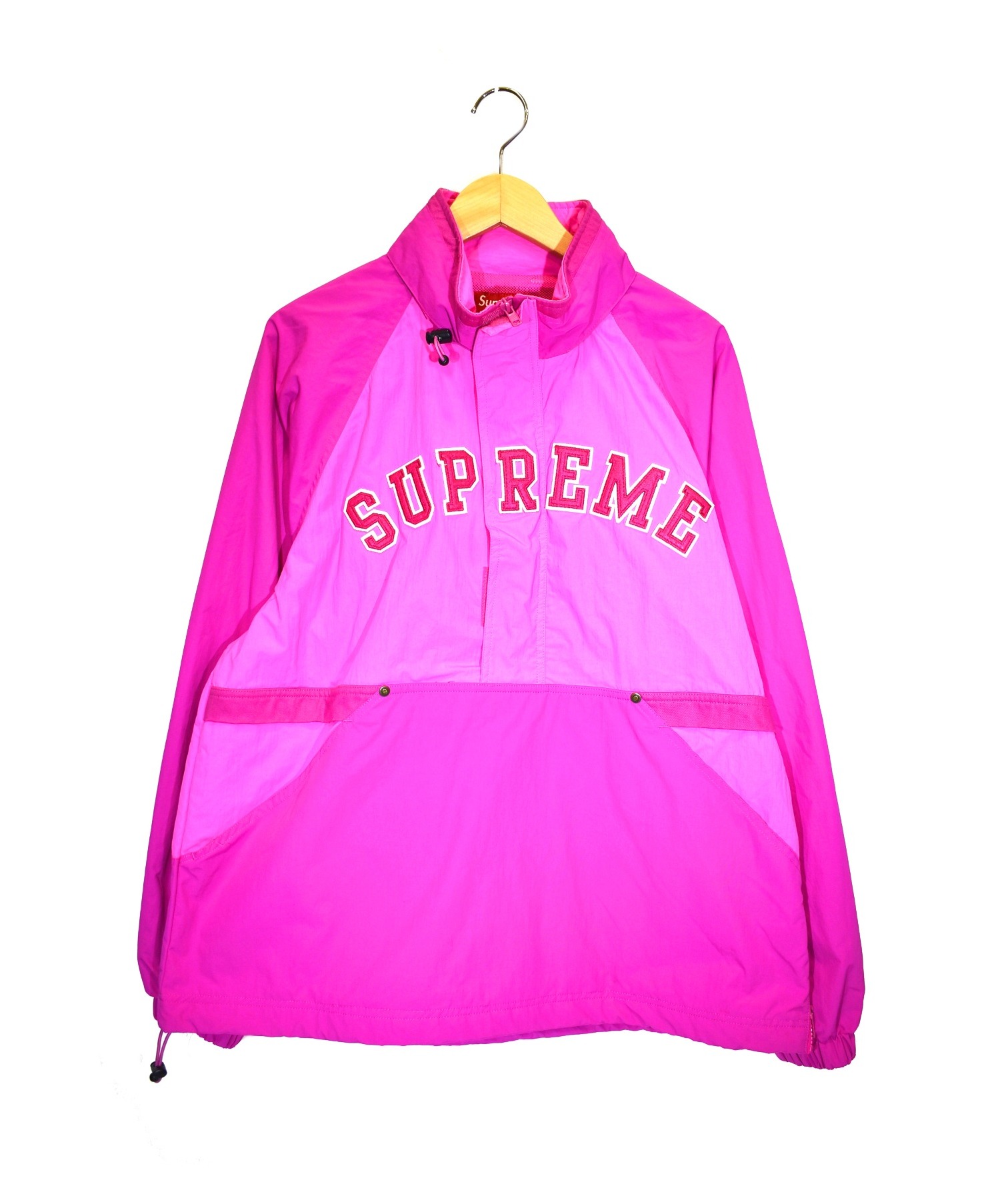 中古 古着通販 Supreme シュプリーム コートハーフジッププルオーバー ピンク サイズ M Court Half Zip Pullover ブランド 古着通販 トレファク公式 Trefac Fashion