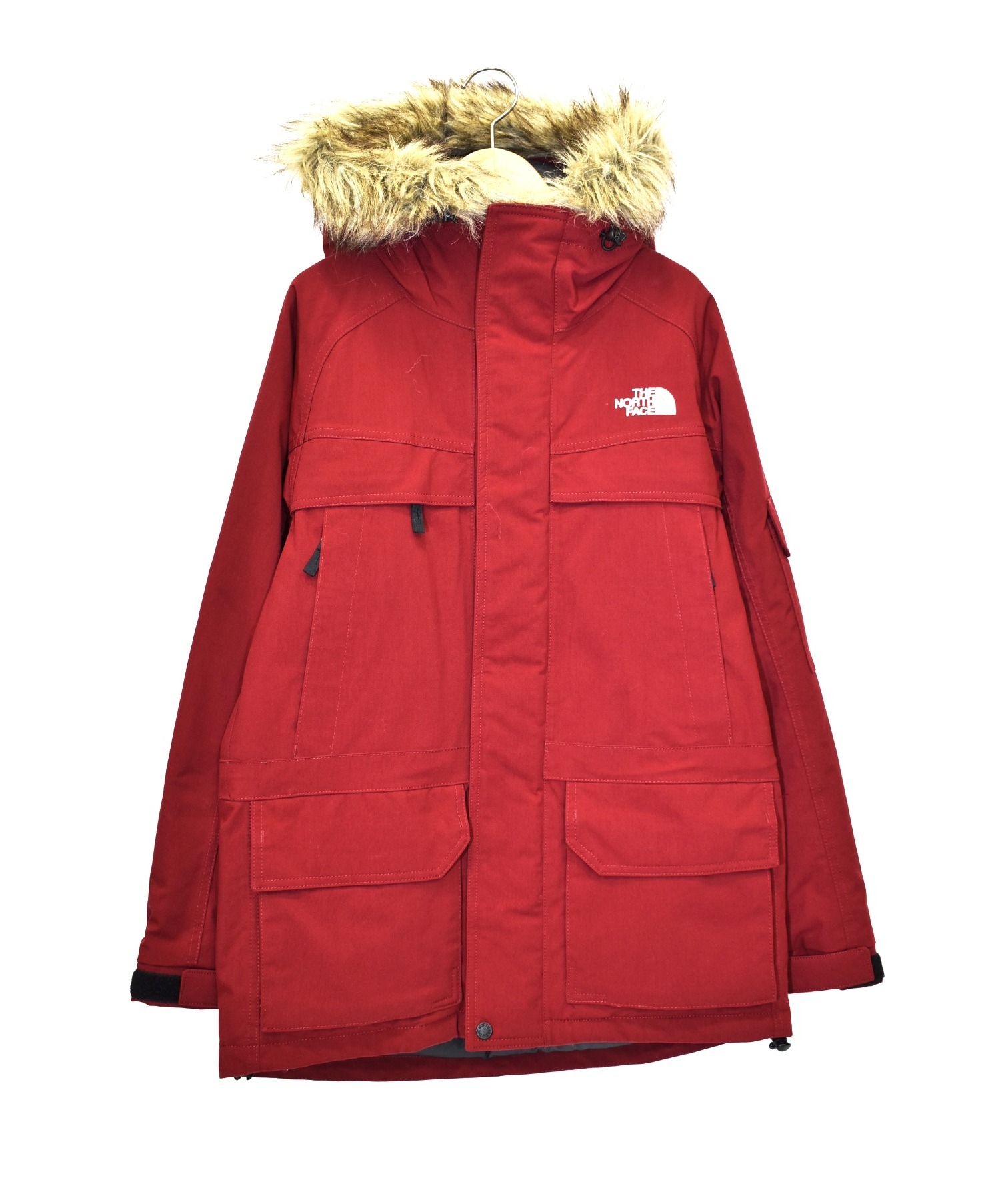 中古 古着通販 The North Face ザノースフェイス Mcmurdo Parka レッド サイズ S Nd ブランド 古着通販 トレファク公式 Trefac Fashion