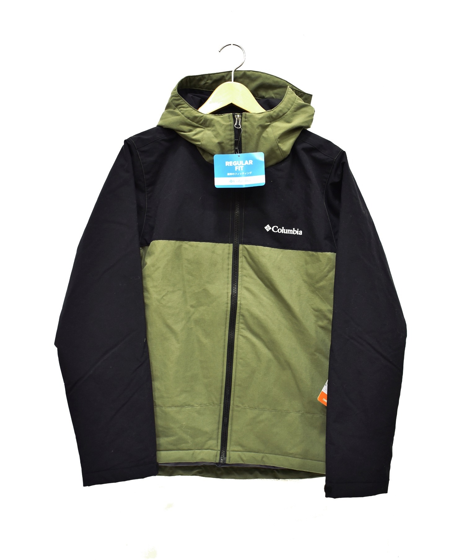 中古 古着通販 Columbia コロンビア マウンテンパーカー カーキ ブラック サイズ M Labyrinth Canyon Jacket Pm3843 398 ブランド 古着通販 トレファク公式 Trefac Fashion