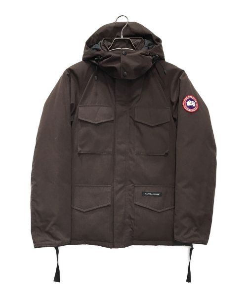 CANADA GOOSE（カナダグース）CANADA GOOSE (カナダグース) KAMLOOPS DOWN JACKET ブラウン サイズ:Sの古着・服飾アイテム