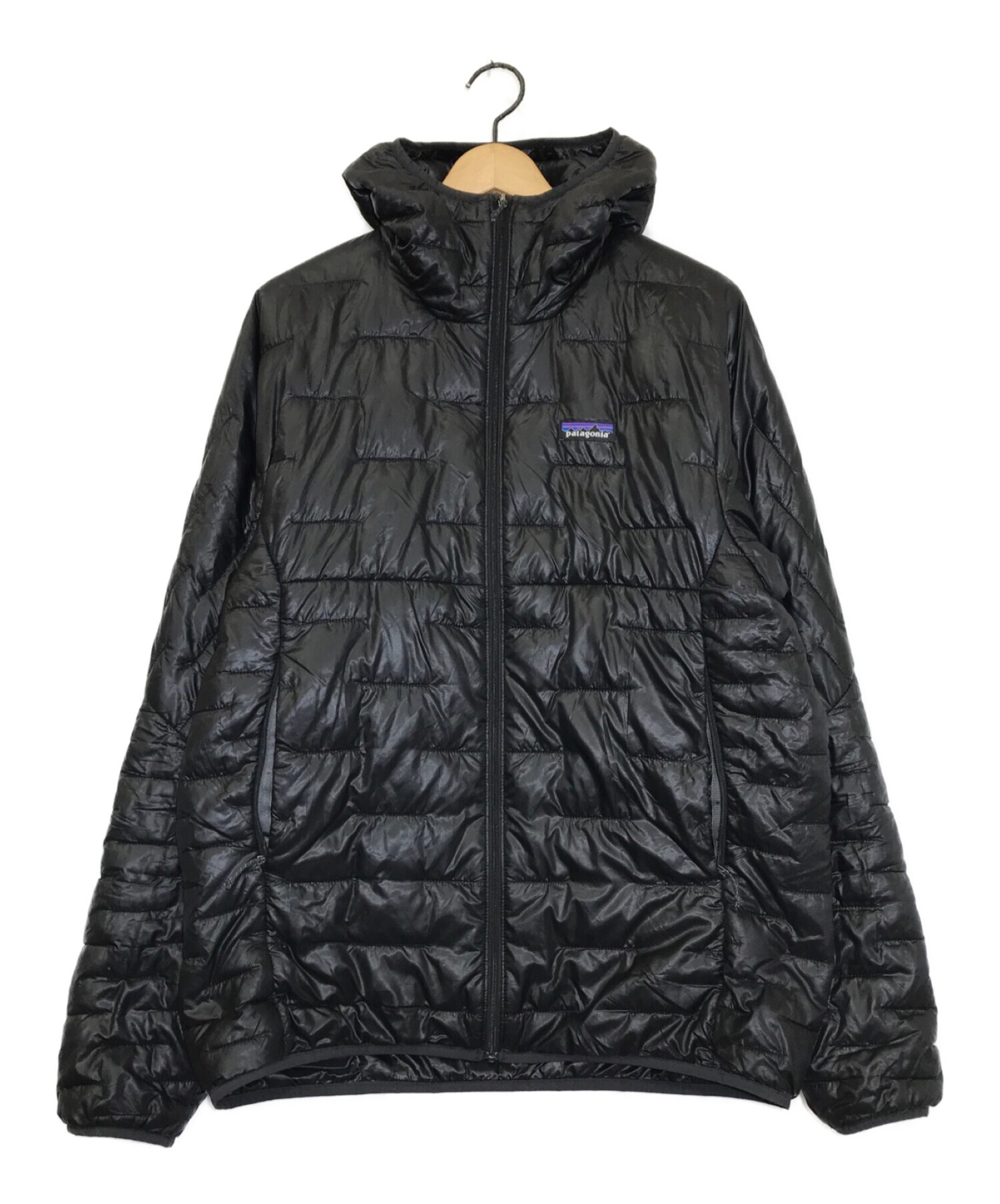 Patagonia パタゴニア　マイクロパフフーディ　BLACK Mサイズ