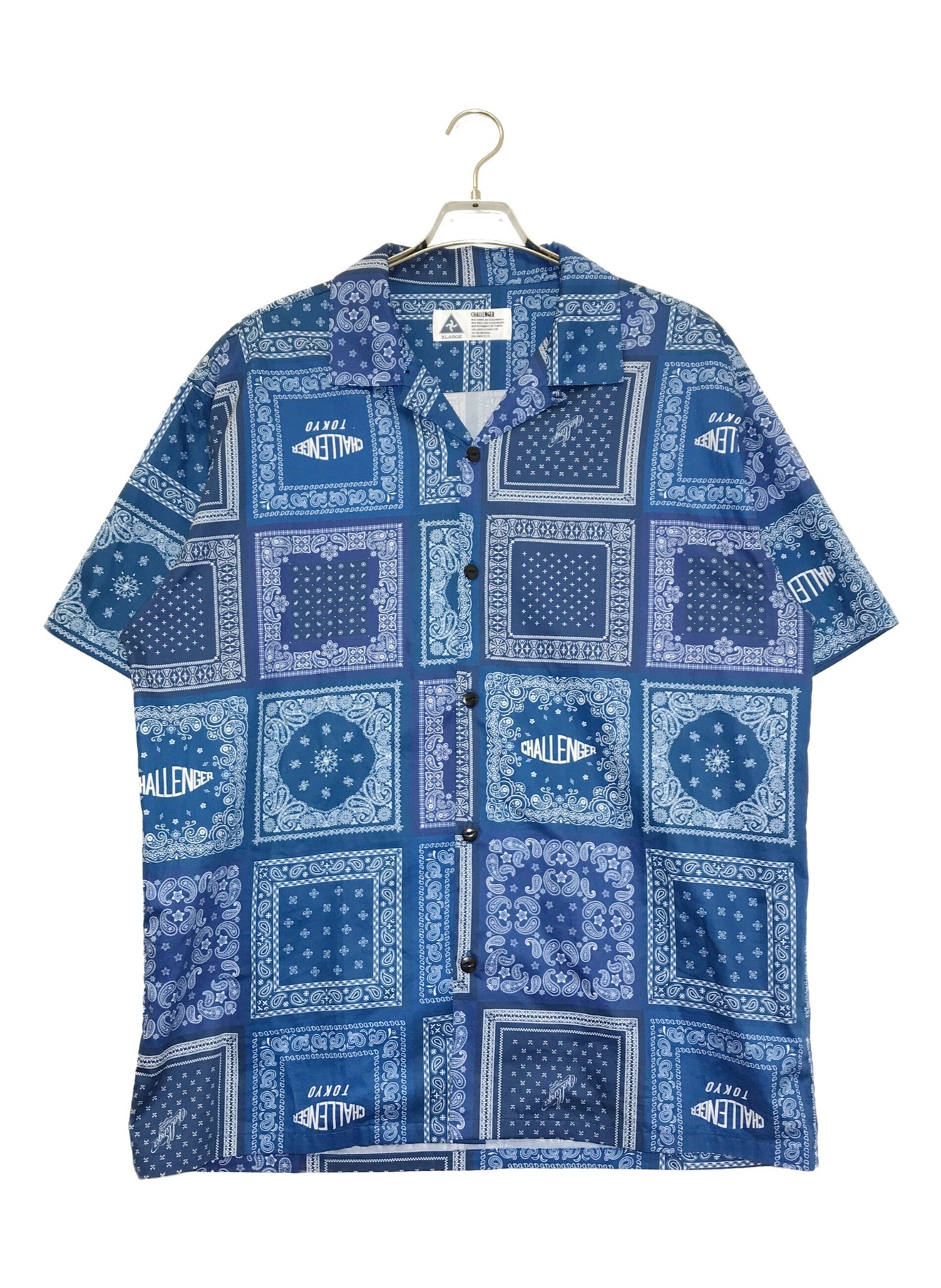 中古・古着通販】CHALLENGER (チャレンジャー) S/S BANDANA SHIRT