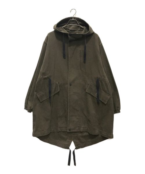 Acne studios（アクネ ストゥディオス）Acne studios (アクネストゥディオス) フィッシュテールパーカー オリーブ サイズ:46の古着・服飾アイテム