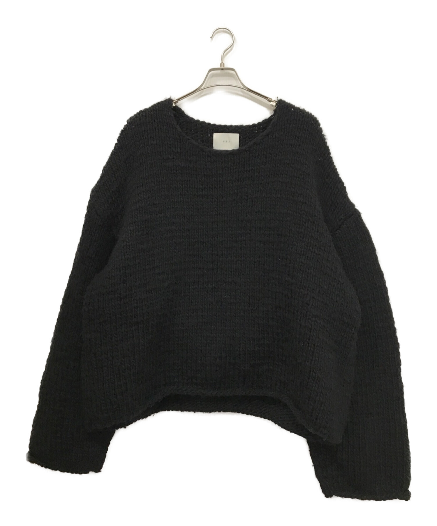 stein (シュタイン) INTERWOVEN HAND KNIT LS ブラック サイズ:M