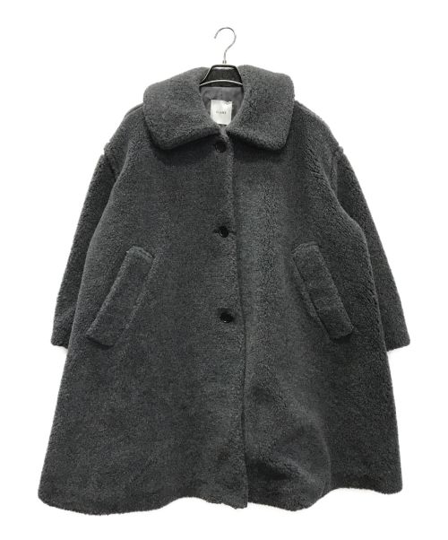 CLANE（クラネ）CLANE (クラネ) VOLUME FLARE BOA COAT グレー サイズ:1 未使用品の古着・服飾アイテム