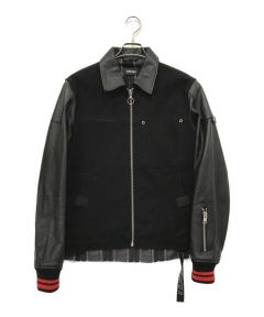 中古・古着通販】DIESEL (ディーゼル) シングルライダースジャケット