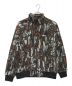 stussy（ステューシー）の古着「Tree Bark Fleece JKT」｜ブラウン