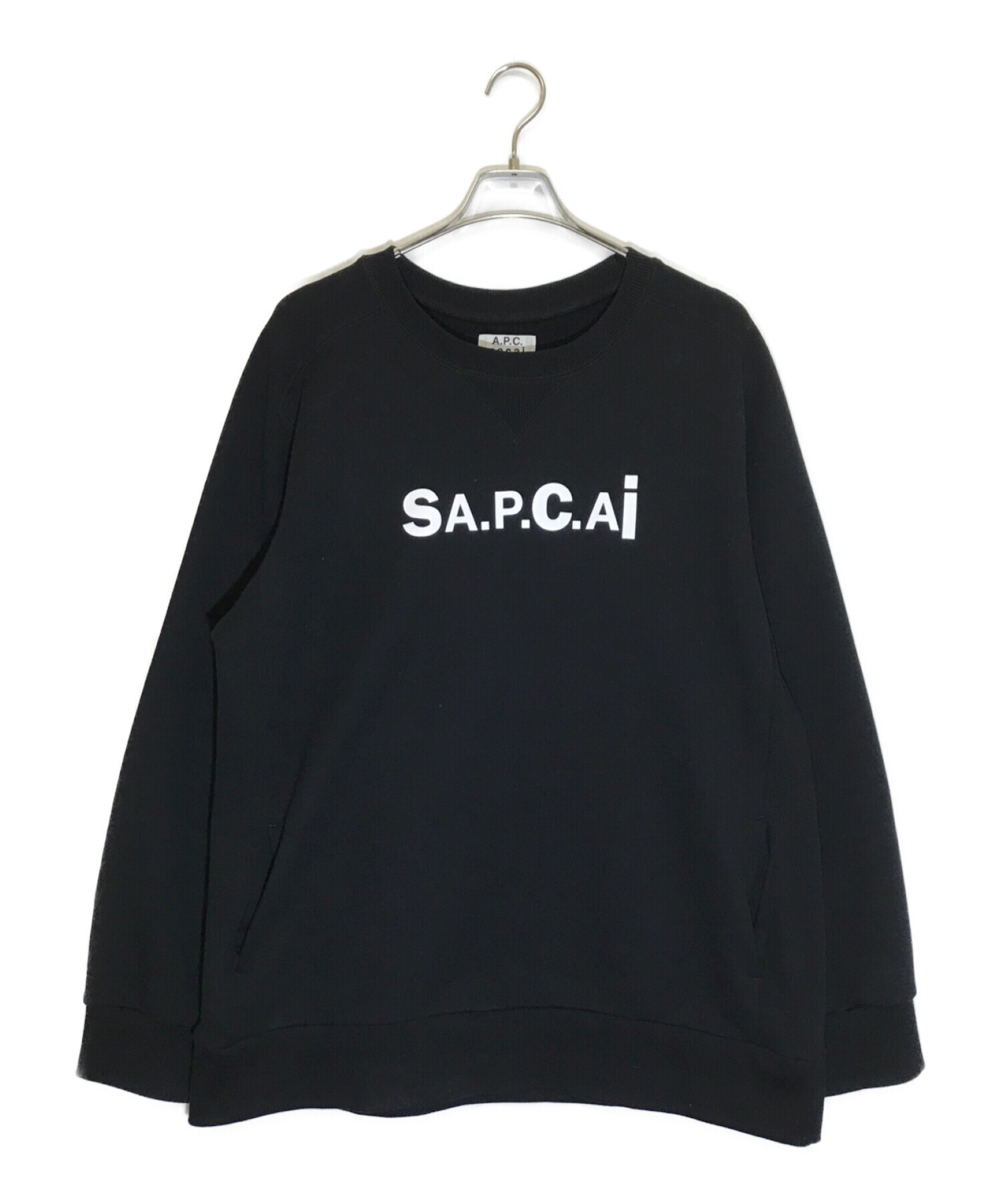 安い 取扱 店 XXL sacai A.P.C. メンズ ロゴ スウェット サカイ