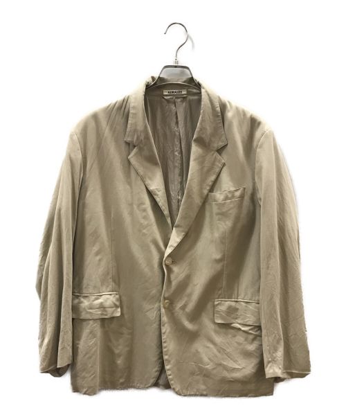 AURALEE（オーラリー）AURALEE (オーラリー) EXCLUSIVE HARD TWIST GABARDIN JACKET ベージュ サイズ:4の古着・服飾アイテム