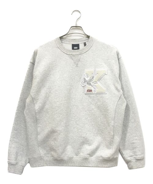 KITH（キス）KITH (キス) Vintage Crewneck グレー サイズ:Mの古着・服飾アイテム