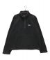 stussy（ステューシー）の古着「Half Zip Mock Neck」｜ブラック