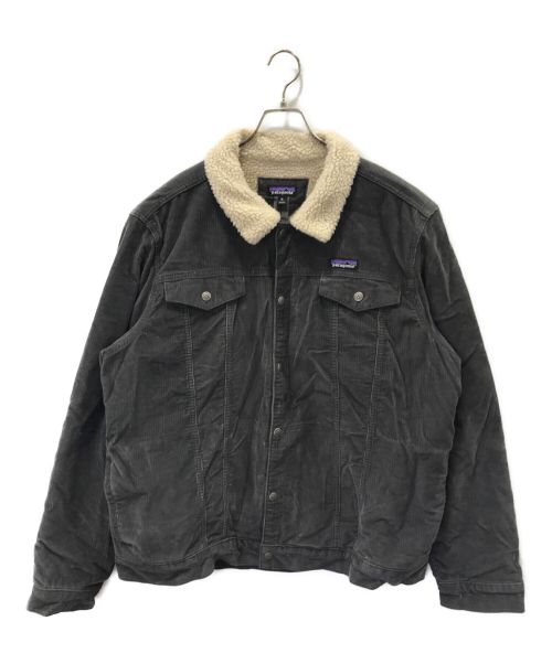 Patagonia（パタゴニア）Patagonia (パタゴニア) パイルラインドトラッカージャケット グレー サイズ:XLの古着・服飾アイテム