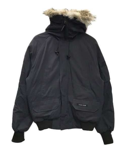 CANADA GOOSE（カナダグース）CANADA GOOSE (カナダグース) CHILLIWACK BOMBER JACKET ネイビー サイズ:Mの古着・服飾アイテム