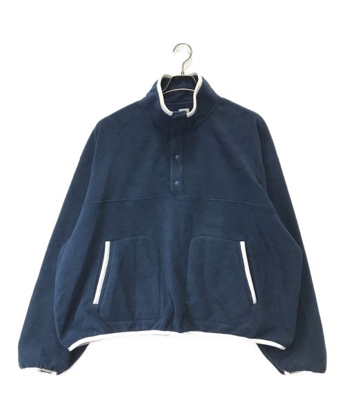 HENER（ヘナー）HENER (ヘナー) FLEECE PULLOVER JACKET ネイビー サイズ:ONEの古着・服飾アイテム