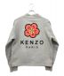 KENZO (ケンゾー) Boke Flower Crest Vee Jersey Cardigan グレー サイズ:L 未使用品：23000円