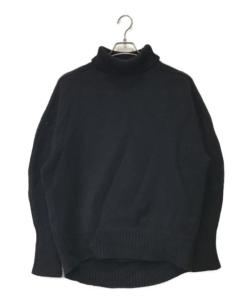 HYKE（ハイク）HYKE (ハイク) TURTLE NECK SWEATER ブラック サイズ:1の古着・服飾アイテム