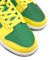 中古・古着 NIKE (ナイキ) Dunk Low Reverse Brazil グリーン サイズ:28cm：7000円