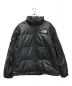 SUPREME（シュプリーム）の古着「Leather Nuptse Jacket」｜ブラック