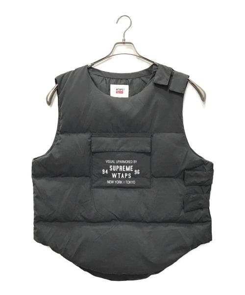 SUPREME（シュプリーム）SUPREME (シュプリーム) WTAPS (ダブルタップス) Tactical Down Vest ブラック サイズ:Mの古着・服飾アイテム