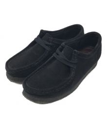 CLARKS ORIGINAL×SEE SEE（クラークスオリジナルズ×シーシー）の古着「別注ワラビーシューズ」｜ブラック