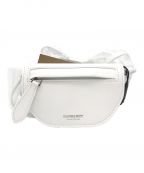 BURBERRYバーバリー）の古着「Olympia Micro Shoulder Bag in White」｜ホワイト