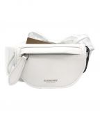 BURBERRYバーバリー）の古着「Olympia Micro Shoulder Bag in White」｜ホワイト